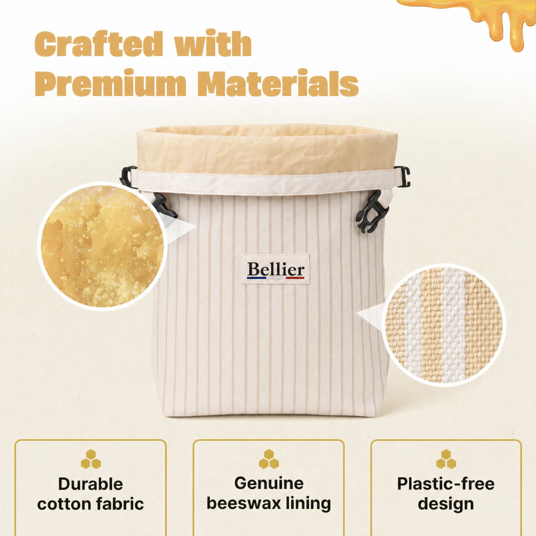 Bellier Beeswax Bread Bag