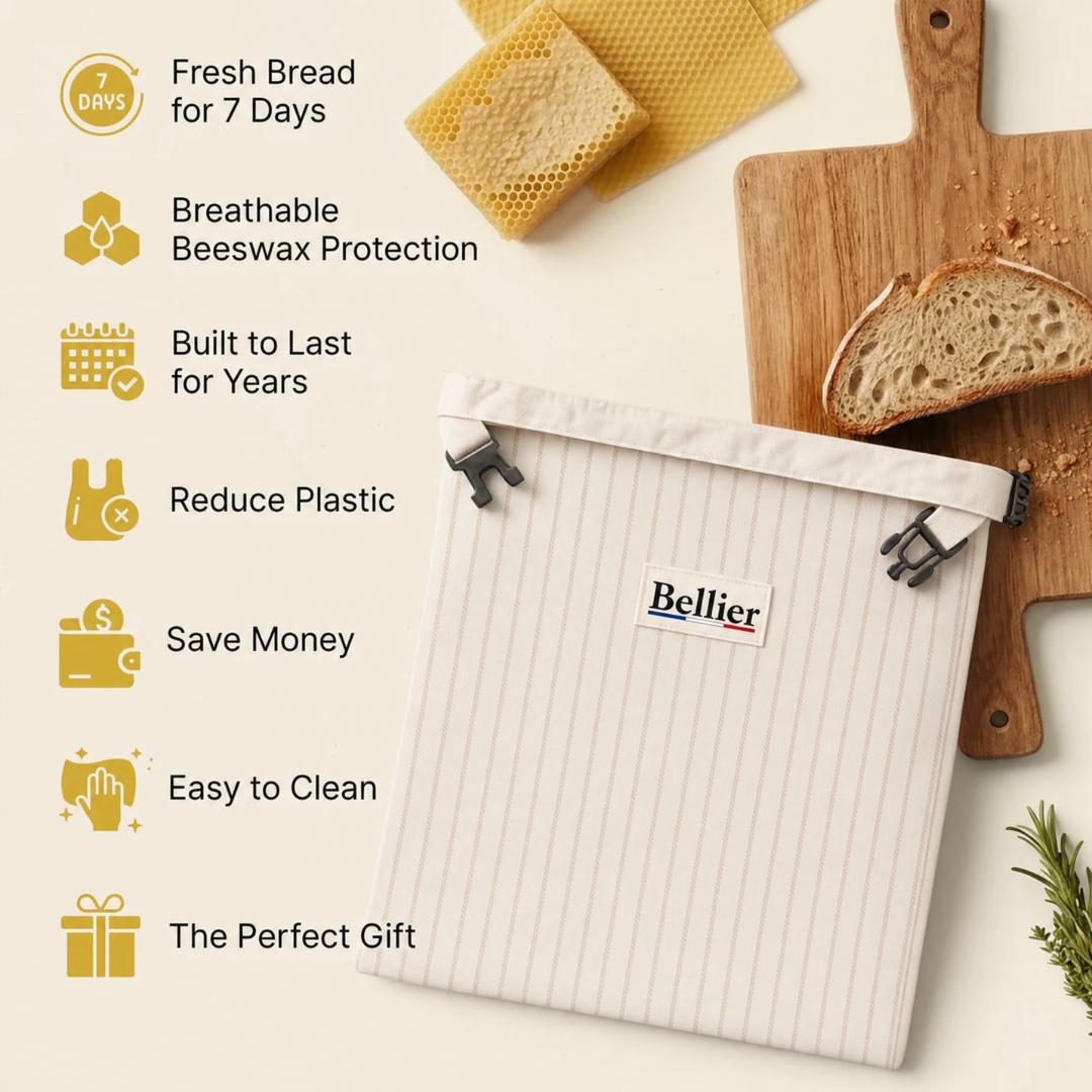 Bellier Beeswax Bread Bag
